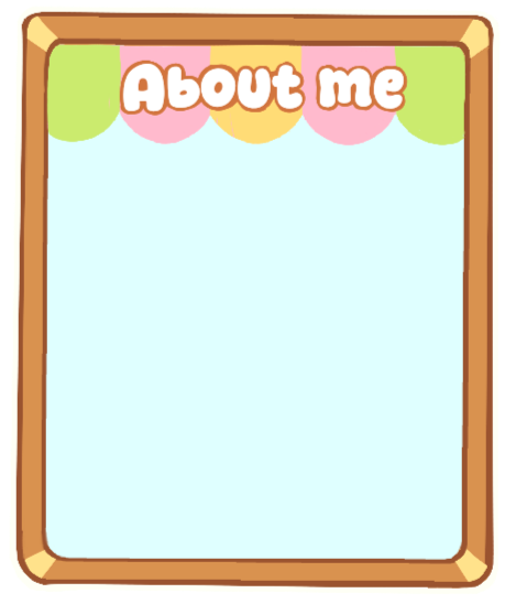 Hello ! You can call me Nasma/Wendel ! I love drawing cute stuff ! I’m Canadian French (GMT-4) and I’m fine with any pronouns (≧∇≦)